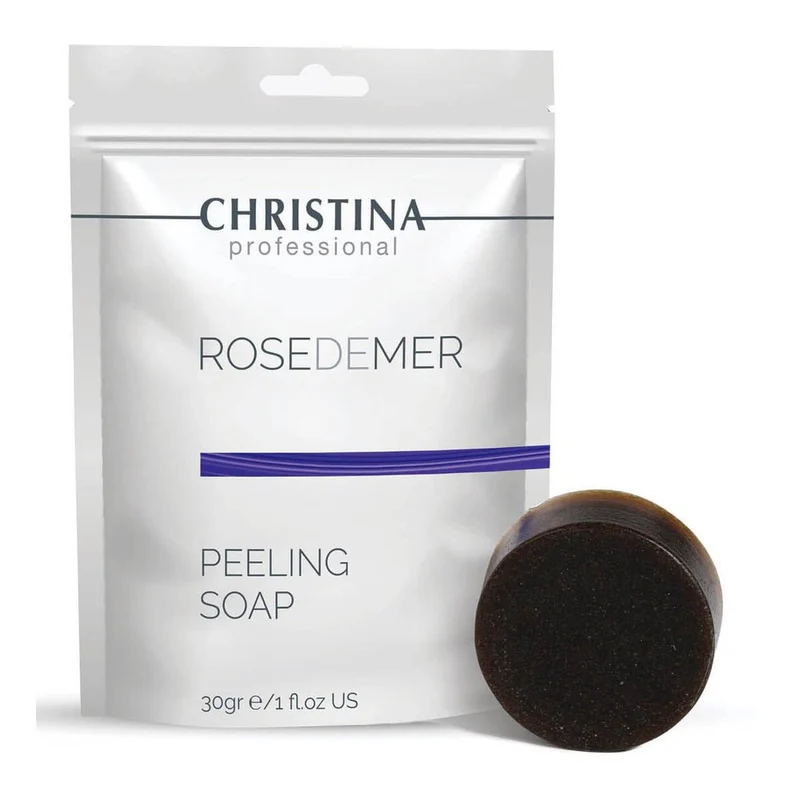 Rose De Mer Peeling Soap סבון טיפולי לשיקום והבהרה מסדרת רוז דה מאר - כריסטינה